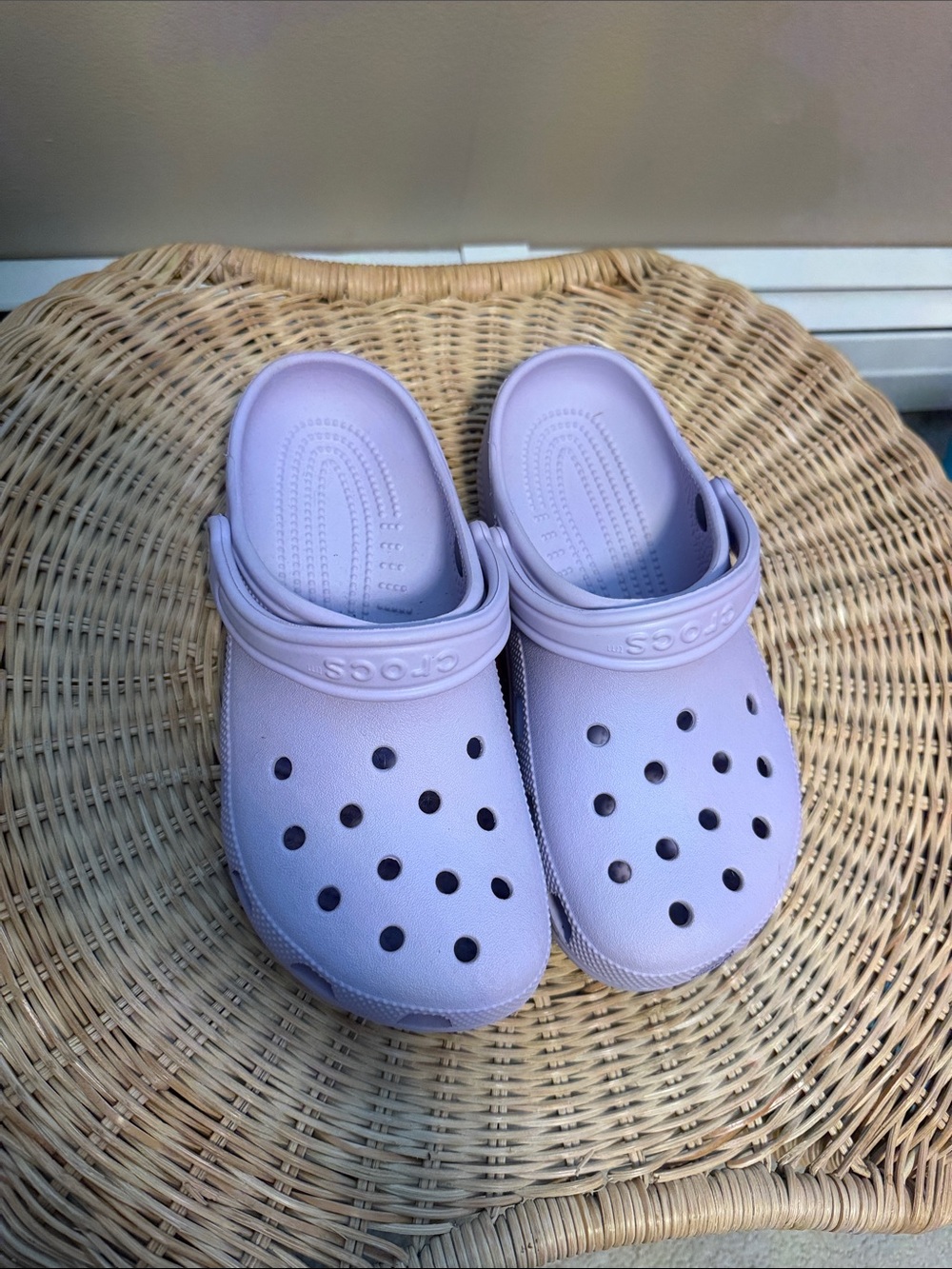 Lavender Crocs - Comfort Slip-On Shoe - Picture 2 of 5